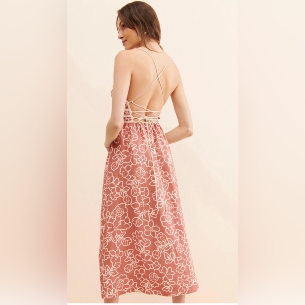 Anthropologie Mon Renn Monte Floral Sundress